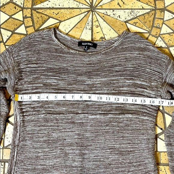 Ellen Tracy Wool Blend Knit Rib Pullover Sweater S - Picture 9 of 12